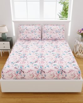 Daisy 108×108 King Size Bedsheet DS10