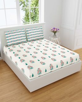 Daisy 108×108 King Size Bedsheet DS17