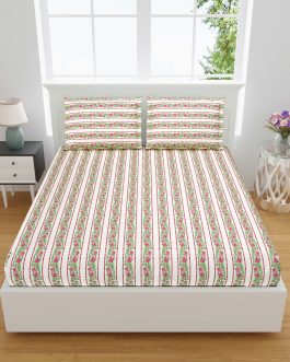 Daisy 108×108 King Size Bedsheet DS18