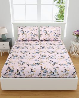 Daisy 108×108 King Size Bedsheet DS21