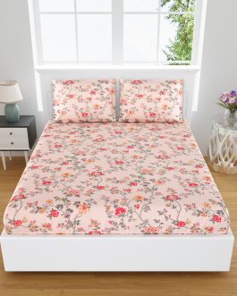 Daisy 108×108 King Size Bedsheet DS30