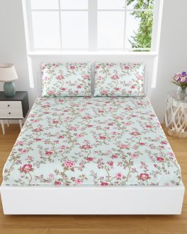 Daisy 108×108 King Size Bedsheet DS31
