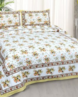 Ethnic Jaipuri 90×108 Bedsheet EJ-12