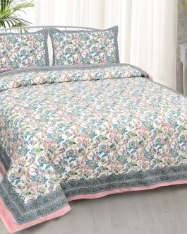 Ethnic Jaipuri 90×108 Bedsheet EJ-15