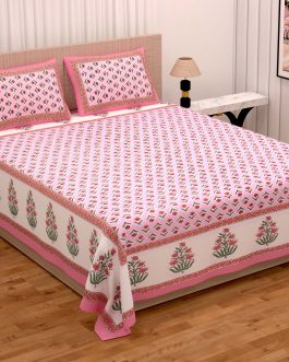 Ethnic Jaipuri 90×108 Bedsheet EJ-19