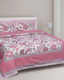 Ethnic Jaipuri 90×108 Bedsheet EJ-34