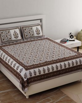 Ethnic Jaipuri 90×108 Bedsheet EJ-4