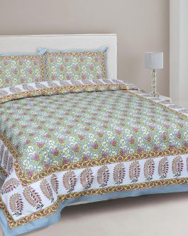 Ethnic Jaipuri 90×108 Bedsheet EJ-8